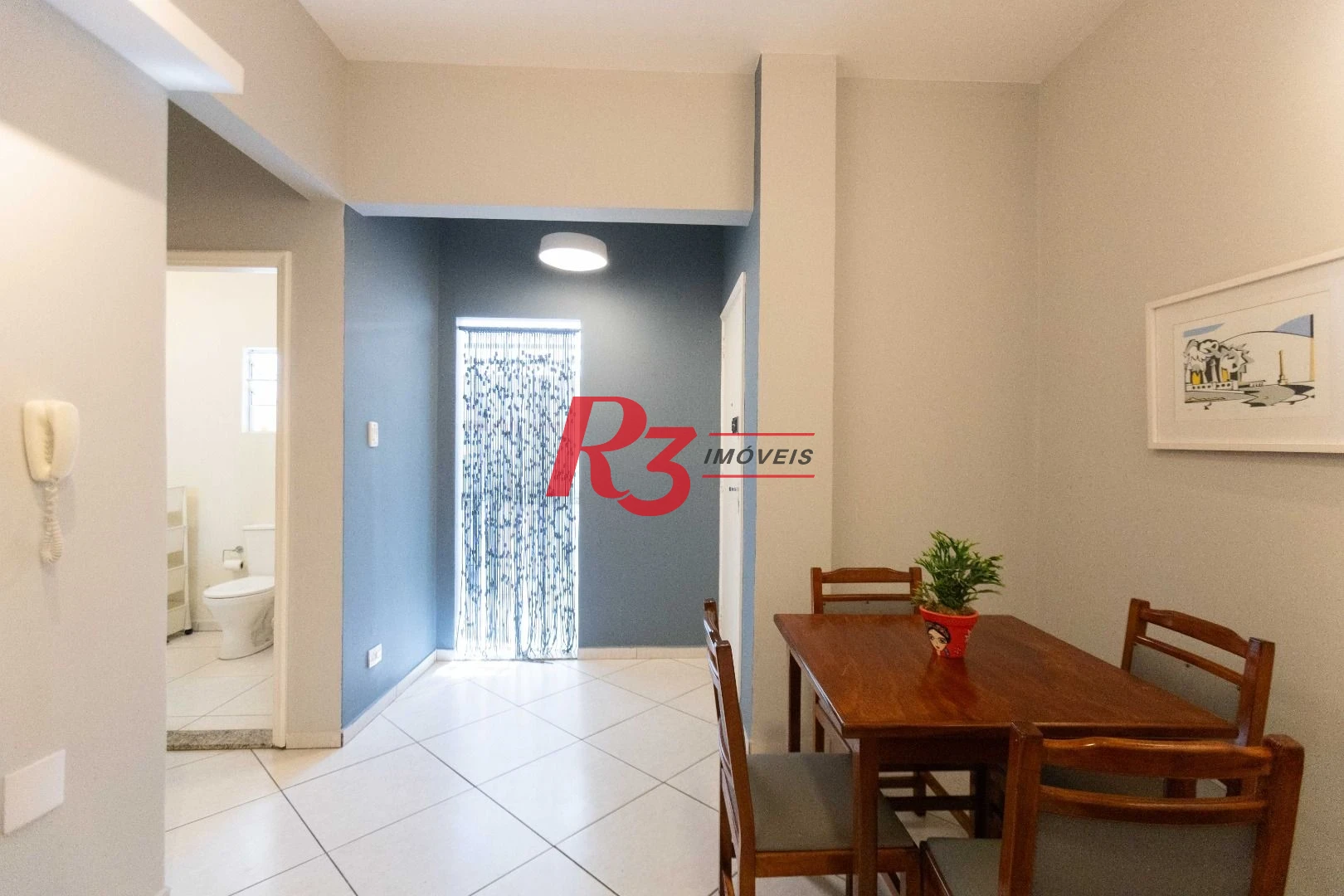 Apartamento com 1 dormitório para alugar, 68 m² por R$ 4.500,02/mês - José Menino - Santos/SP