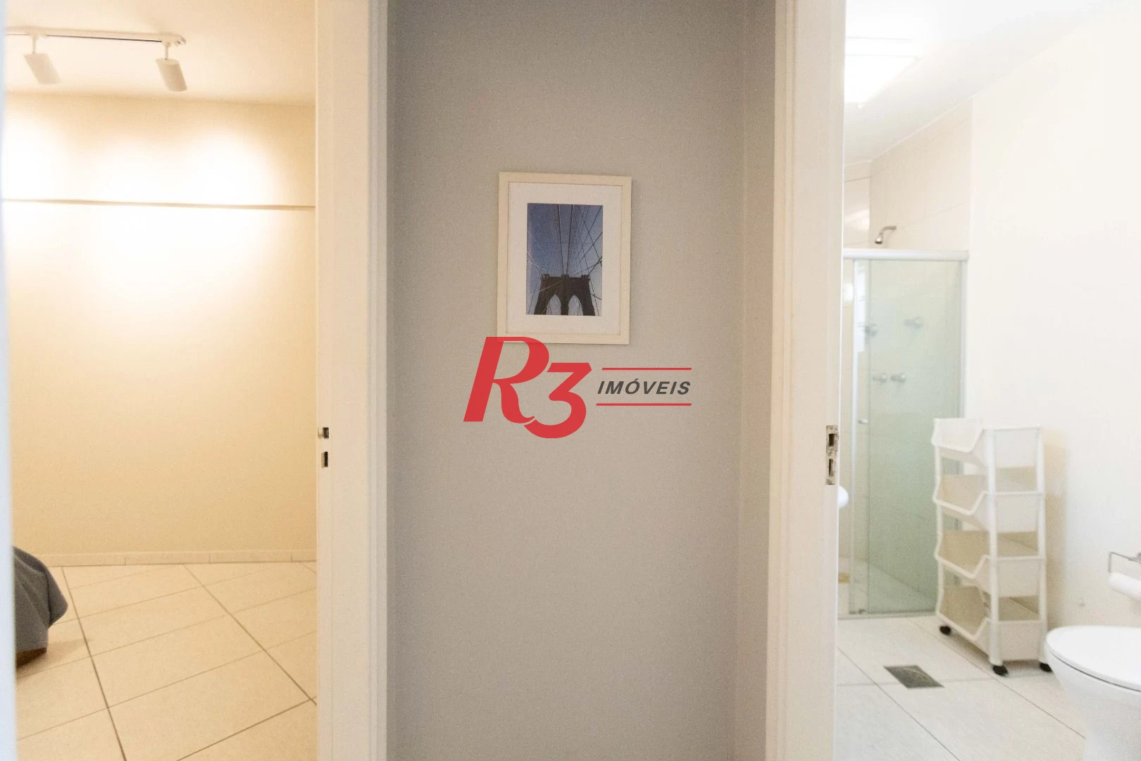 Apartamento com 1 dormitório para alugar, 68 m² por R$ 4.500,02/mês - José Menino - Santos/SP