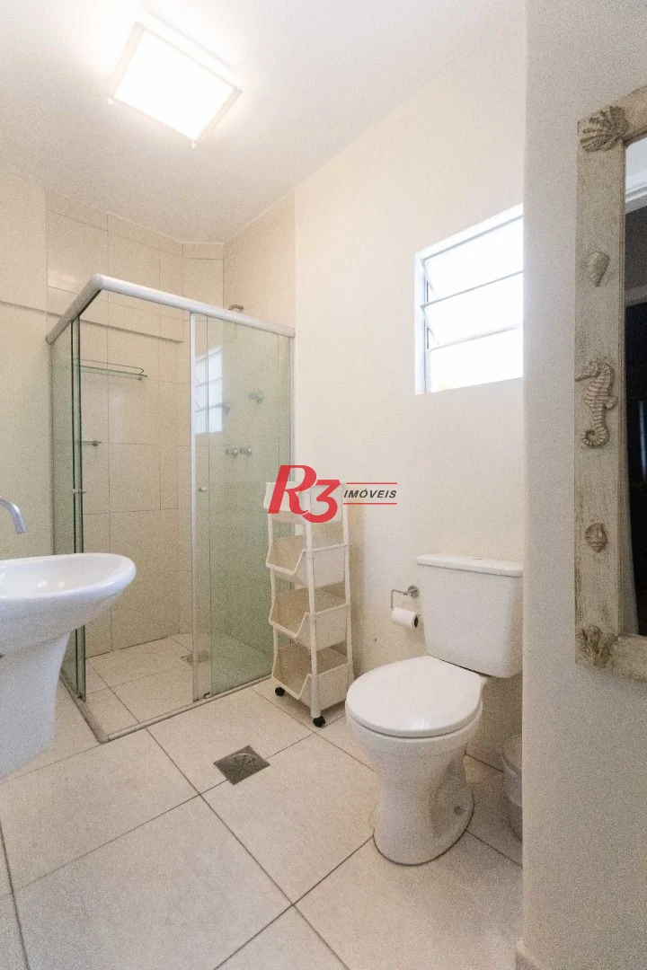 Apartamento com 1 dormitório para alugar, 68 m² por R$ 4.500,02/mês - José Menino - Santos/SP