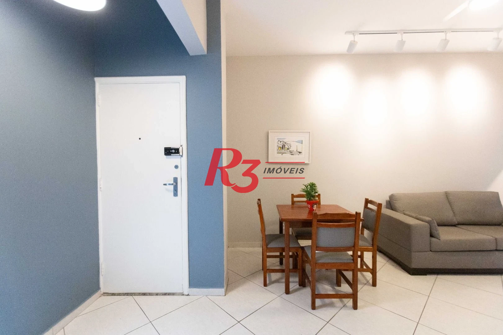 Apartamento com 1 dormitório para alugar, 68 m² por R$ 4.500,02/mês - José Menino - Santos/SP