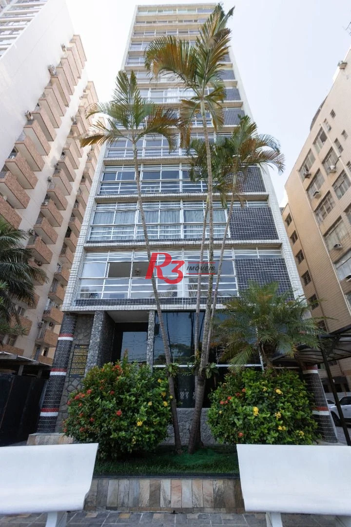Apartamento com 1 dormitório para alugar, 68 m² por R$ 4.500,02/mês - José Menino - Santos/SP