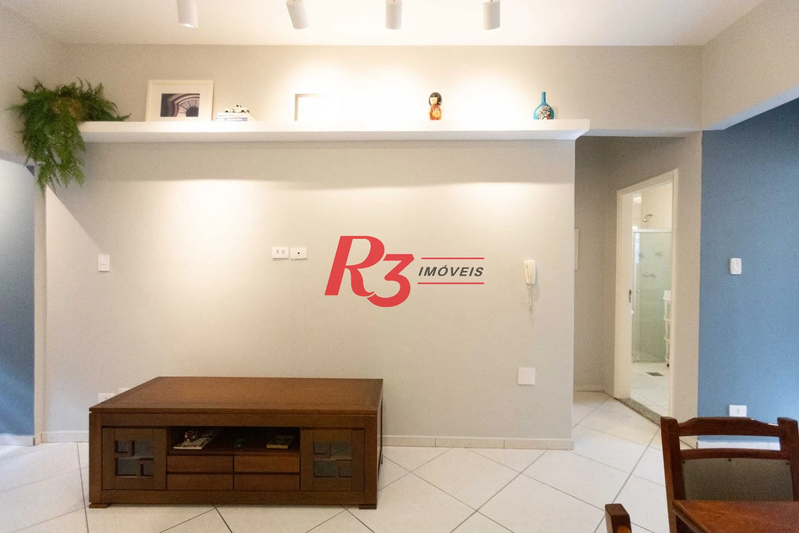 Apartamento com 1 dormitório para alugar, 68 m² por R$ 4.500,02/mês - José Menino - Santos/SP