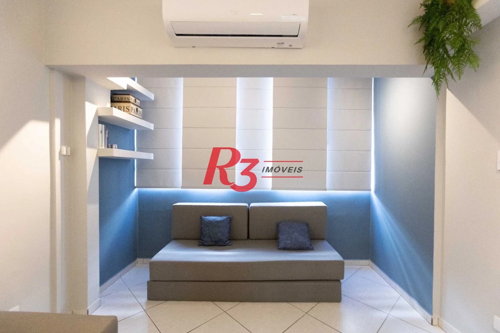 Apartamento com 1 dormitório para alugar, 68 m² por R$ 4.500,02/mês - José Menino - Santos/SP