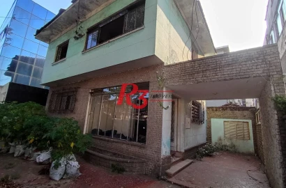 Sobrado para alugar, 207 m² por R$ 7.350,00/mês - Boqueirão - Santos/SP