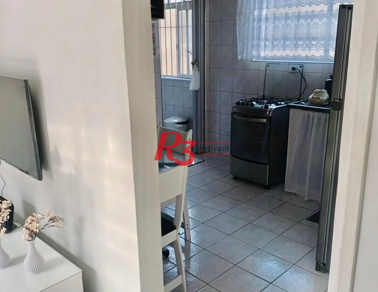Apartamento para alugar, 91 m² por R$ 4.900,00/mês - Ponta da Praia - Santos/SP