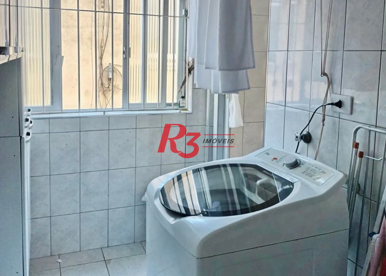 Apartamento para alugar, 91 m² por R$ 4.900,00/mês - Ponta da Praia - Santos/SP