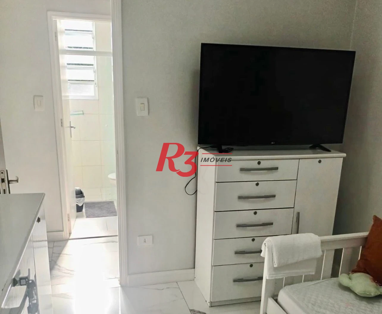 Apartamento para alugar, 91 m² por R$ 4.900,00/mês - Ponta da Praia - Santos/SP