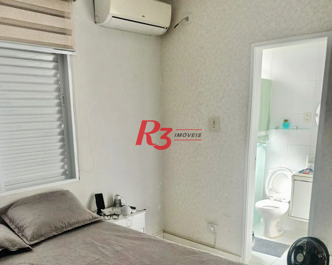 Apartamento para alugar, 91 m² por R$ 4.900,00/mês - Ponta da Praia - Santos/SP