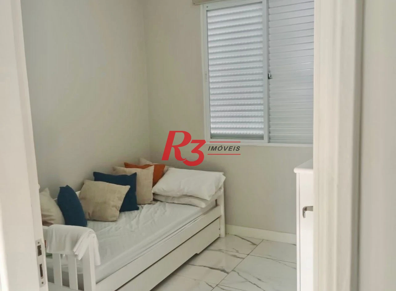 Apartamento para alugar, 91 m² por R$ 4.900,00/mês - Ponta da Praia - Santos/SP