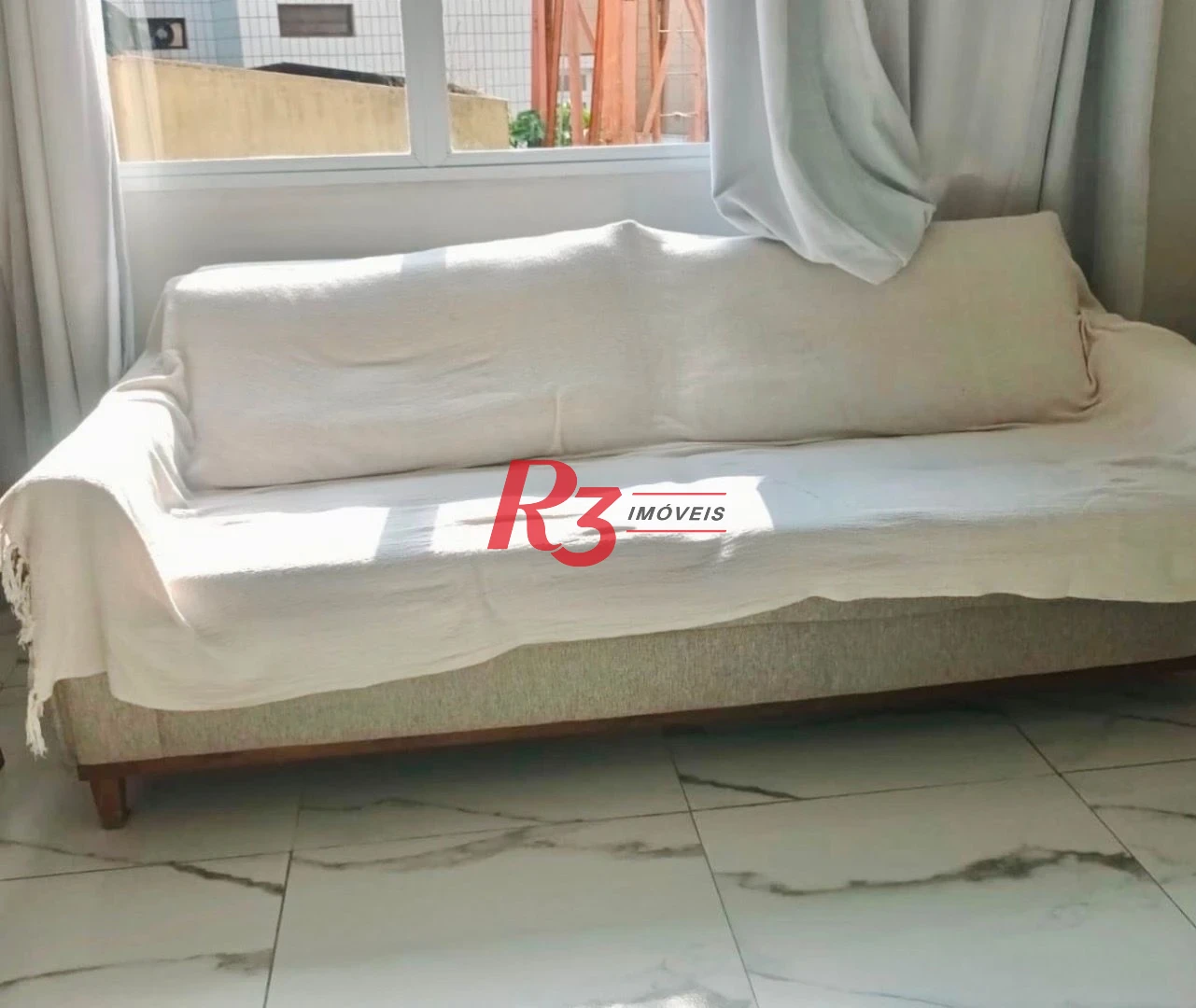 Apartamento para alugar, 91 m² por R$ 4.900,00/mês - Ponta da Praia - Santos/SP