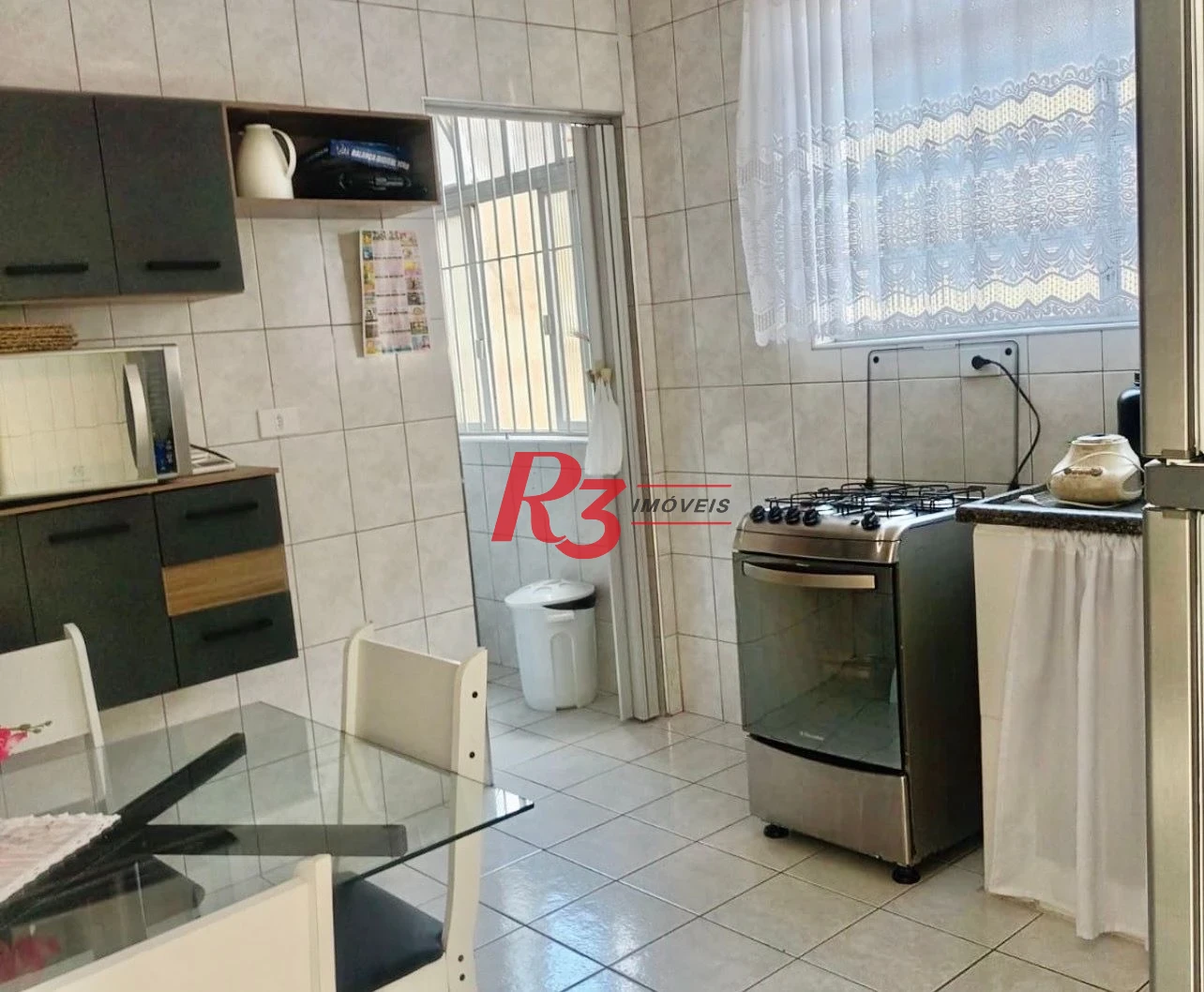 Apartamento para alugar, 91 m² por R$ 4.900,00/mês - Ponta da Praia - Santos/SP