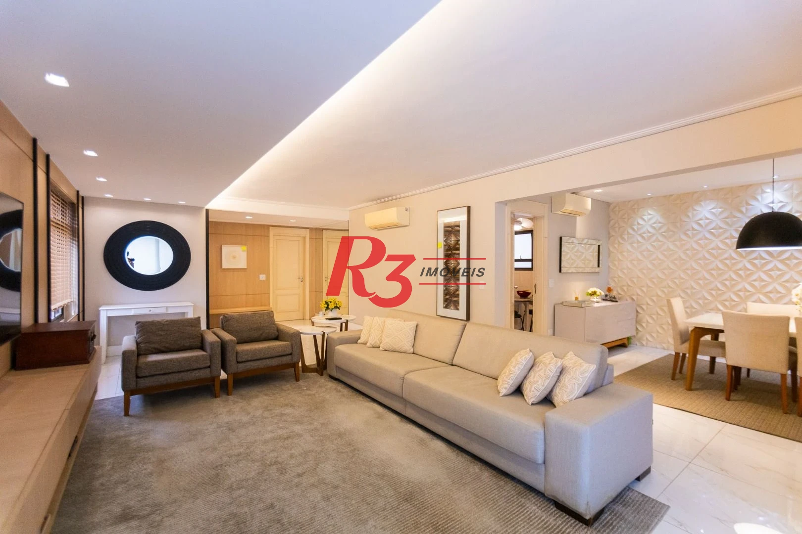 Apartamento com 4 dormitórios à venda, 210 m² por R$ 2.380.000,00 - Embaré - Santos/SP