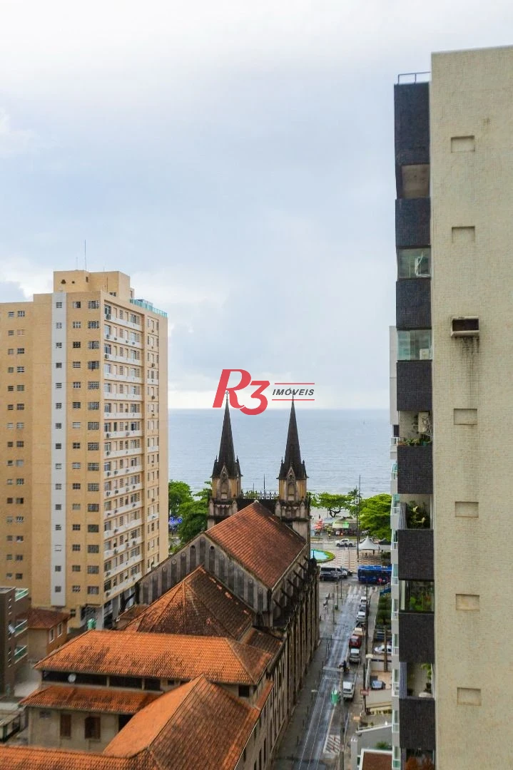 Apartamento com 4 dormitórios à venda, 210 m² por R$ 2.380.000,00 - Embaré - Santos/SP