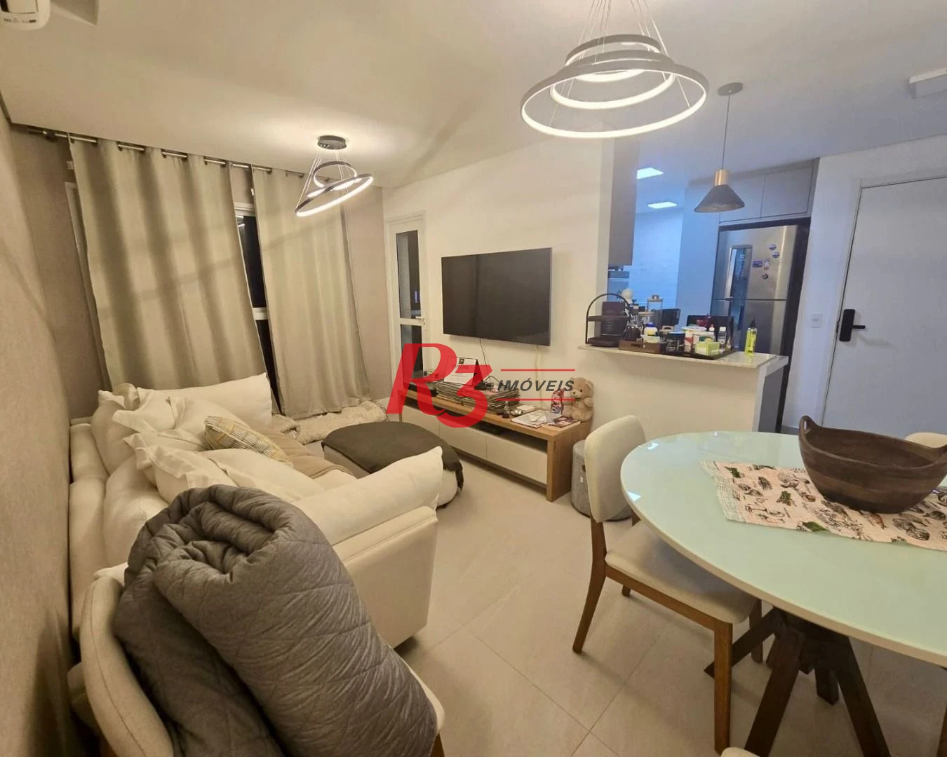 Apartamento com 2 dormitórios à venda, 82 m² por R$ 1.179.000,00 - Aparecida - Santos/SP