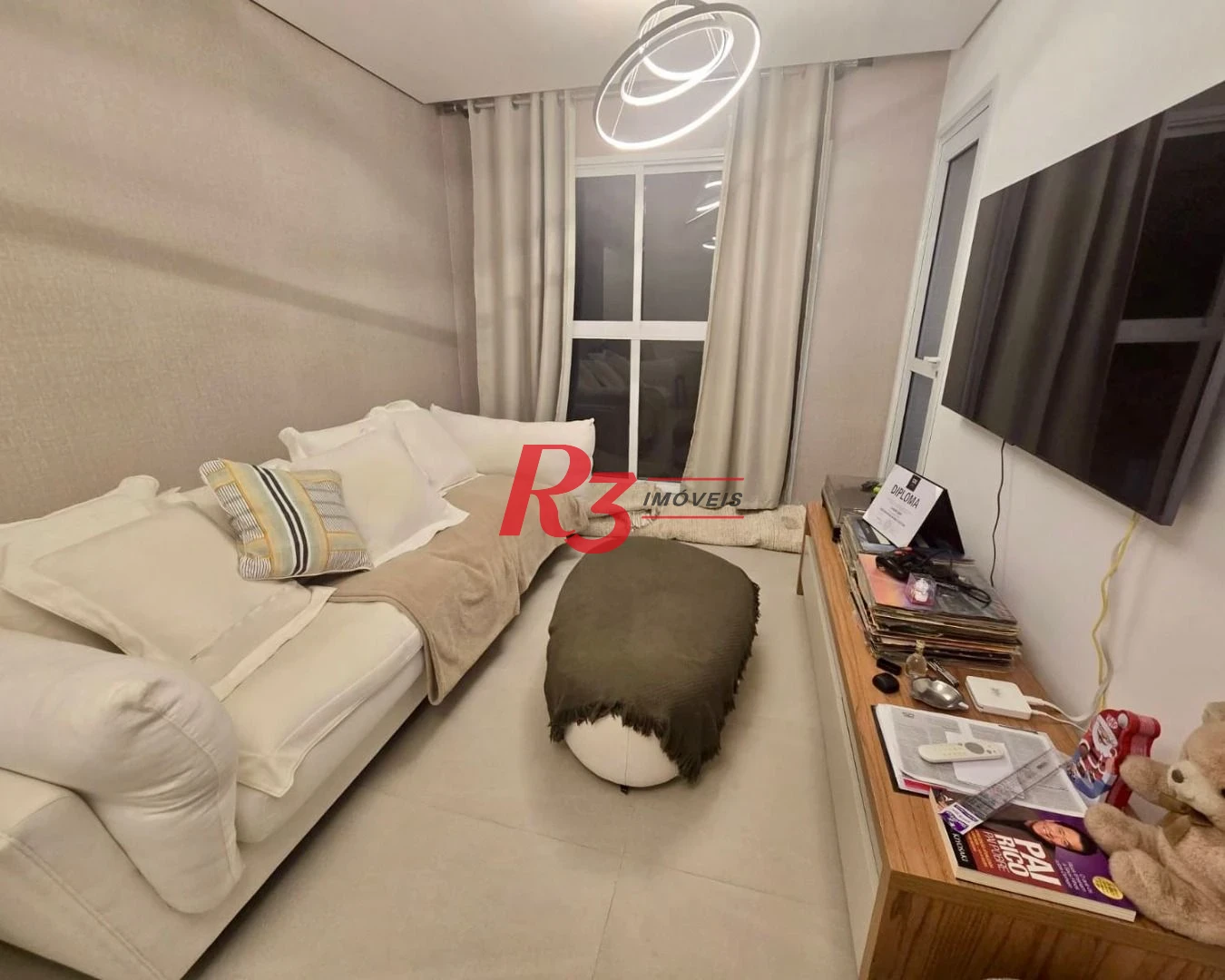 Apartamento com 2 dormitórios à venda, 82 m² por R$ 1.179.000,00 - Aparecida - Santos/SP