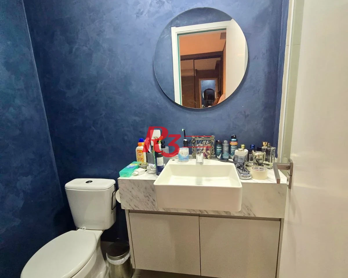 Apartamento com 2 dormitórios à venda, 82 m² por R$ 1.179.000,00 - Aparecida - Santos/SP