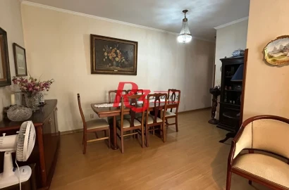 Apartamento com 2 dormitórios à venda, 89 m² por R$ 798.000,00 - Aparecida - Santos/SP