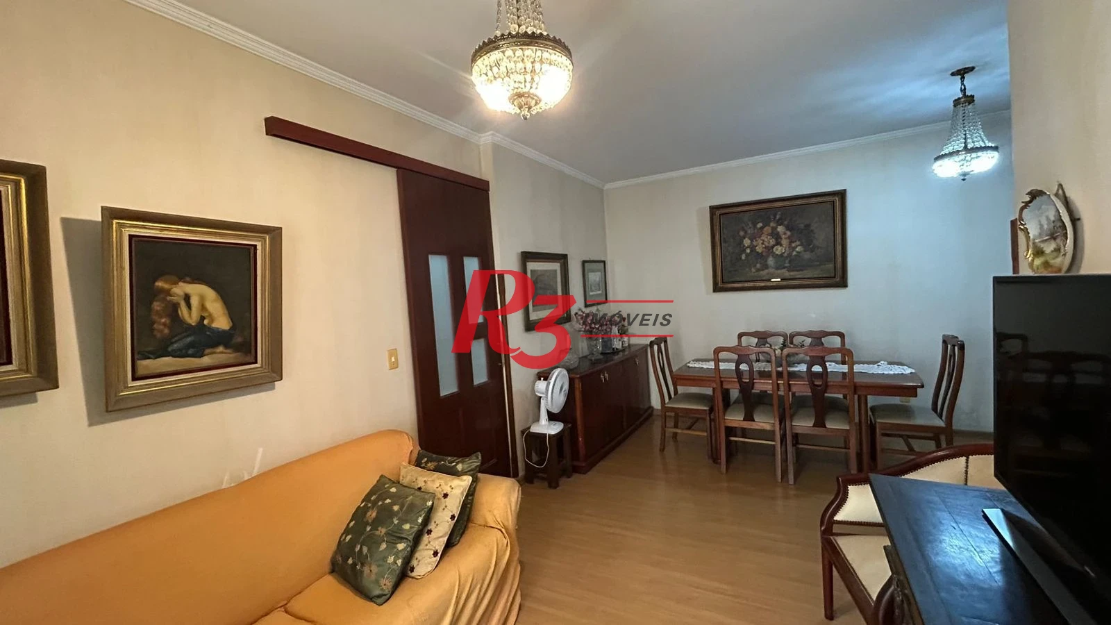 Apartamento com 2 dormitórios à venda, 89 m² por R$ 798.000,00 - Aparecida - Santos/SP