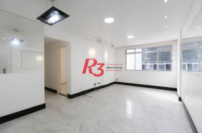 Apartamento com 3 dormitórios à venda, 136 m² por R$ 590.000,00 - José Menino - Santos/SP