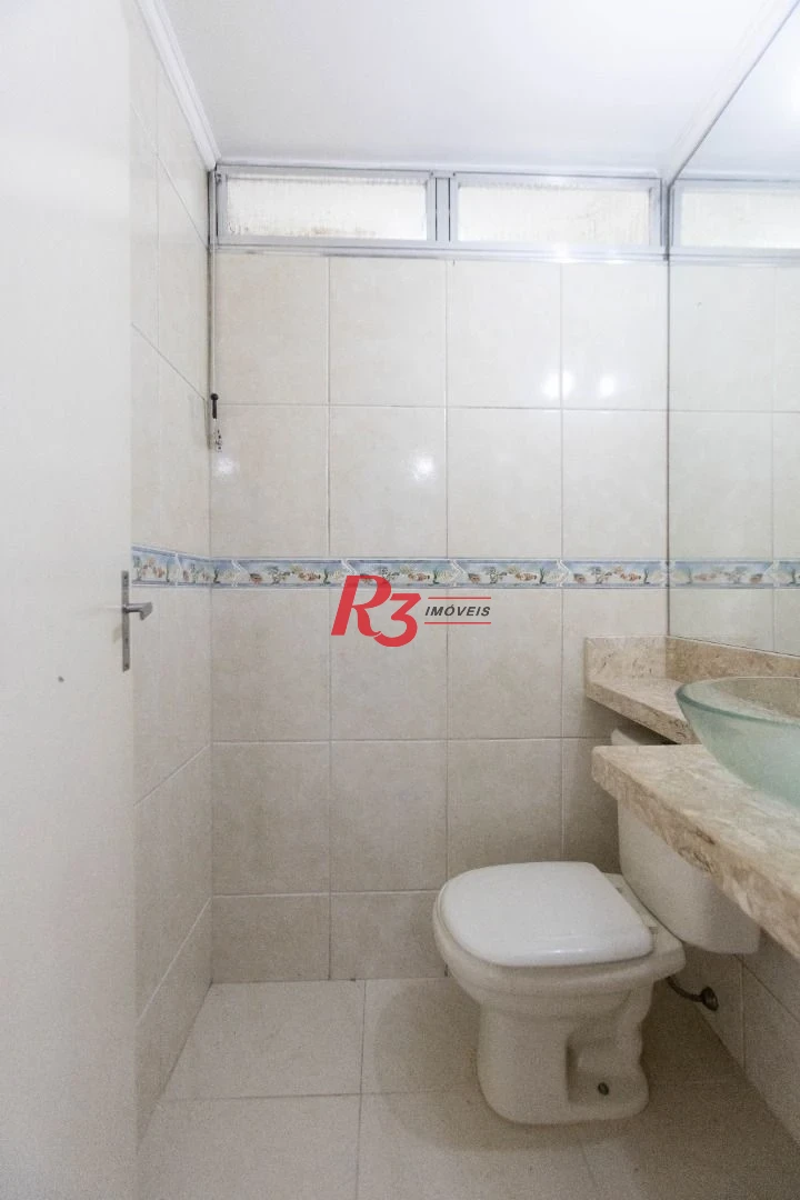 Apartamento com 3 dormitórios à venda, 136 m² por R$ 590.000,00 - José Menino - Santos/SP