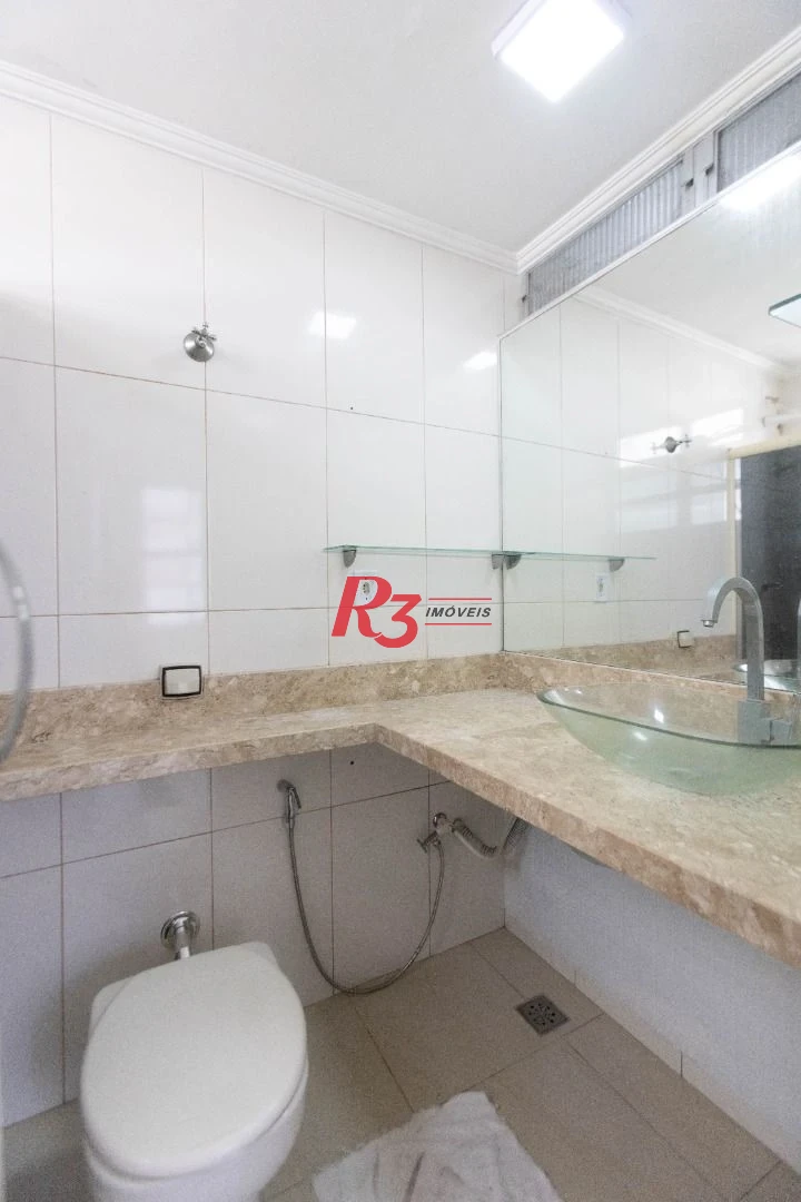 Apartamento com 3 dormitórios à venda, 136 m² por R$ 590.000,00 - José Menino - Santos/SP