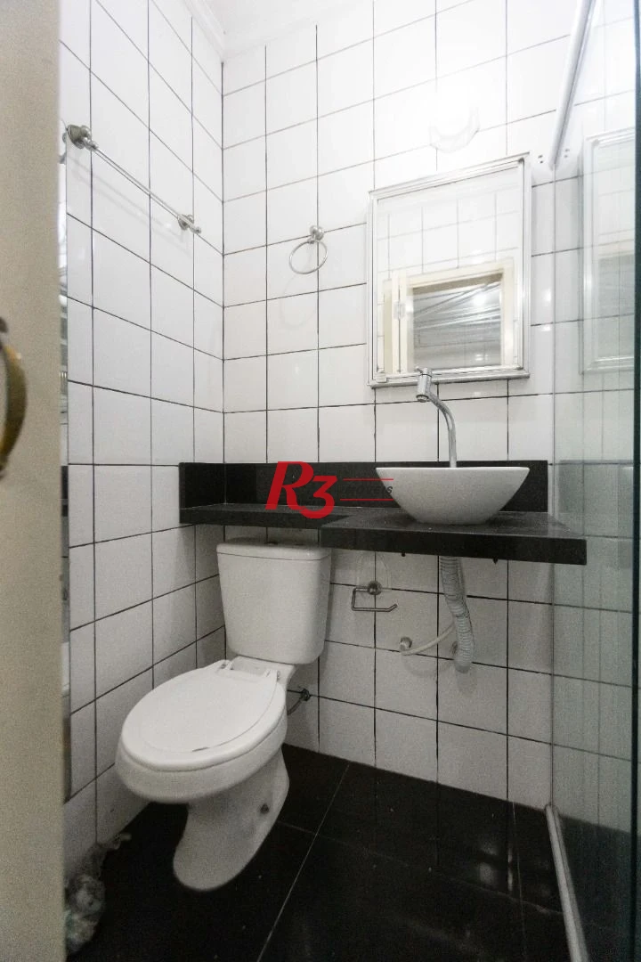 Apartamento com 3 dormitórios à venda, 136 m² por R$ 590.000,00 - José Menino - Santos/SP