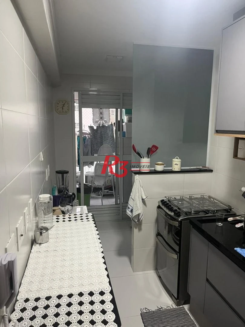 Apartamento com 3 dormitórios à venda, 72 m² por R$ 1.325.000,00 - Boqueirão - Santos/SP