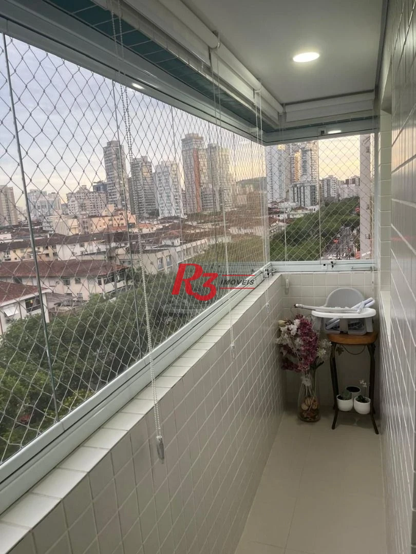 Apartamento com 3 dormitórios à venda, 72 m² por R$ 1.325.000,00 - Boqueirão - Santos/SP