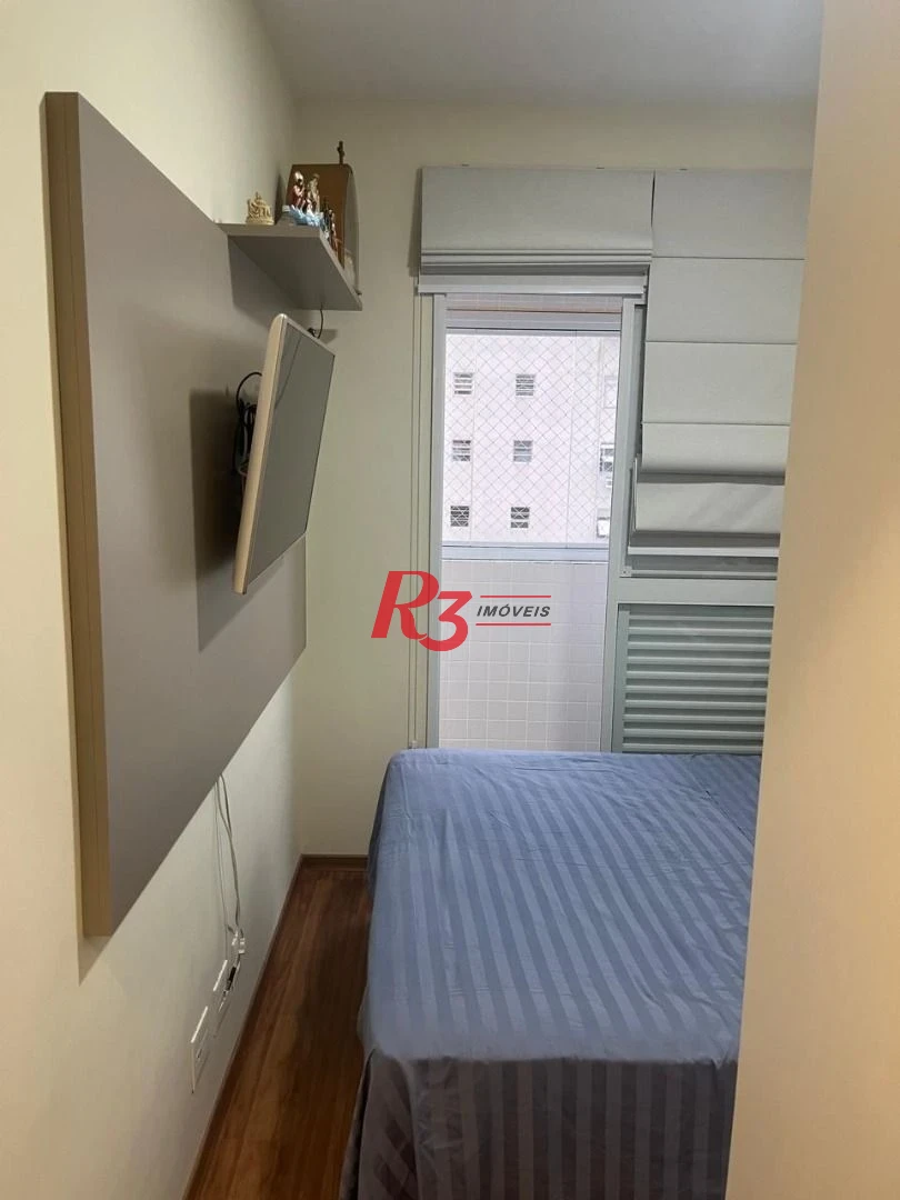 Apartamento com 3 dormitórios à venda, 72 m² por R$ 1.325.000,00 - Boqueirão - Santos/SP