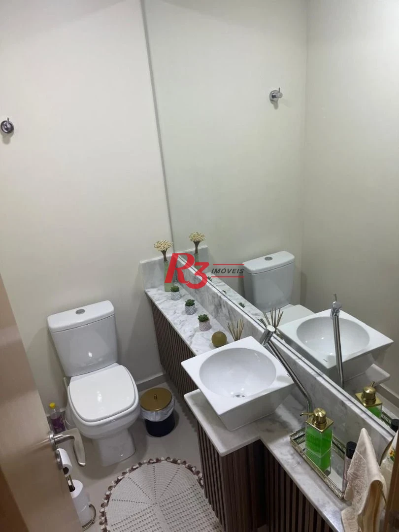 Apartamento com 3 dormitórios à venda, 72 m² por R$ 1.325.000,00 - Boqueirão - Santos/SP