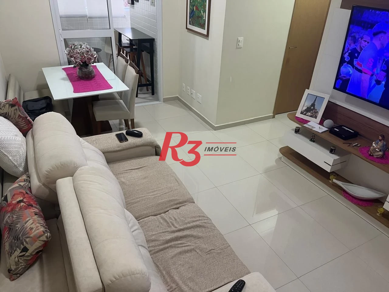Apartamento com 3 dormitórios à venda, 72 m² por R$ 1.325.000,00 - Boqueirão - Santos/SP