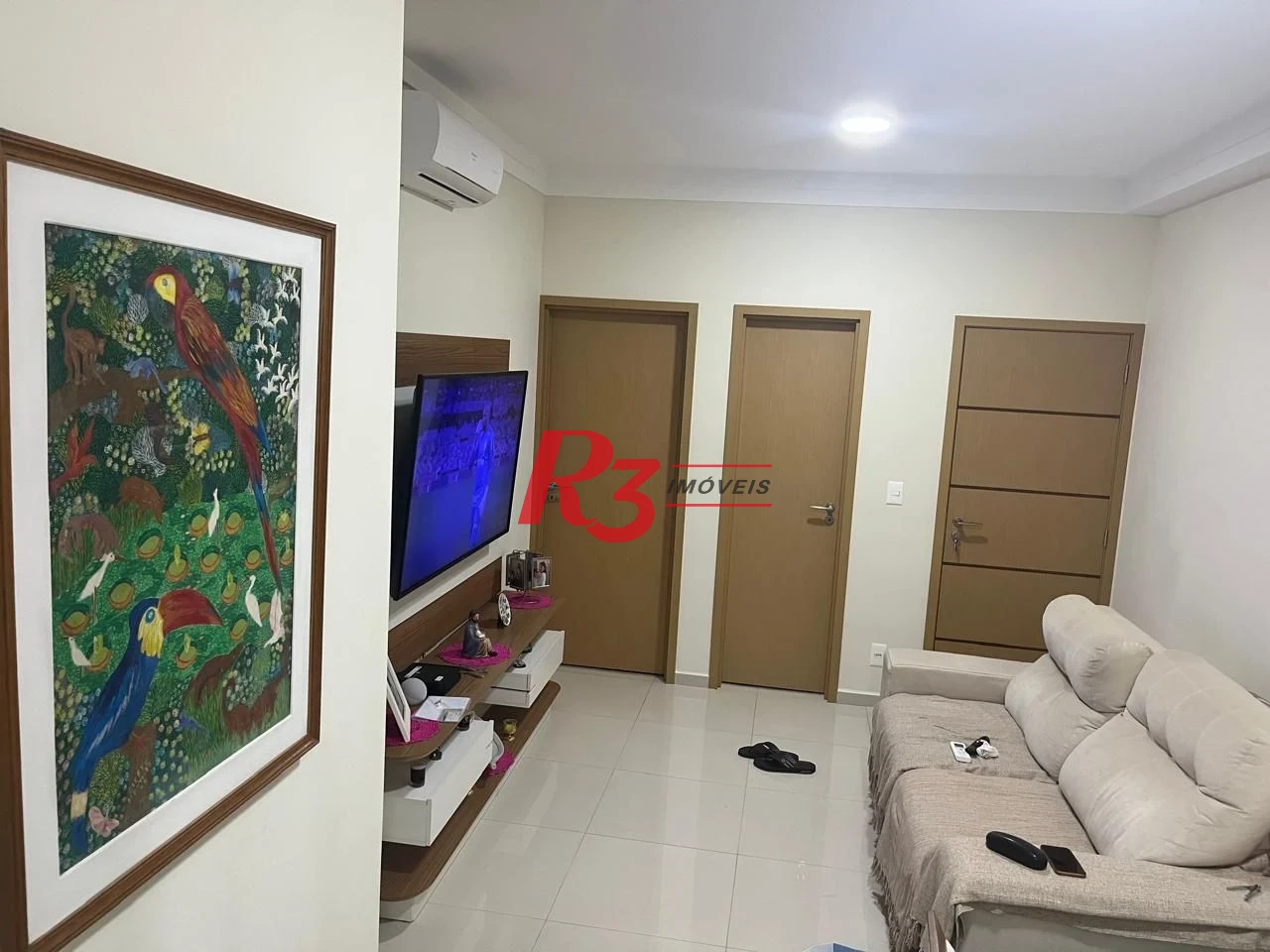 Apartamento com 3 dormitórios à venda, 72 m² por R$ 1.325.000,00 - Boqueirão - Santos/SP