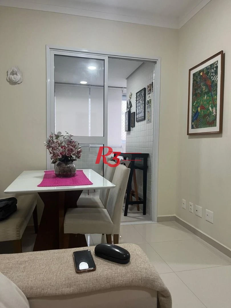 Apartamento com 3 dormitórios à venda, 72 m² por R$ 1.325.000,00 - Boqueirão - Santos/SP