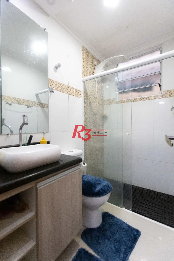 Apartamento com 2 dormitórios à venda, 70 m² por R$ 530.000,00 - Marapé - Santos/SP