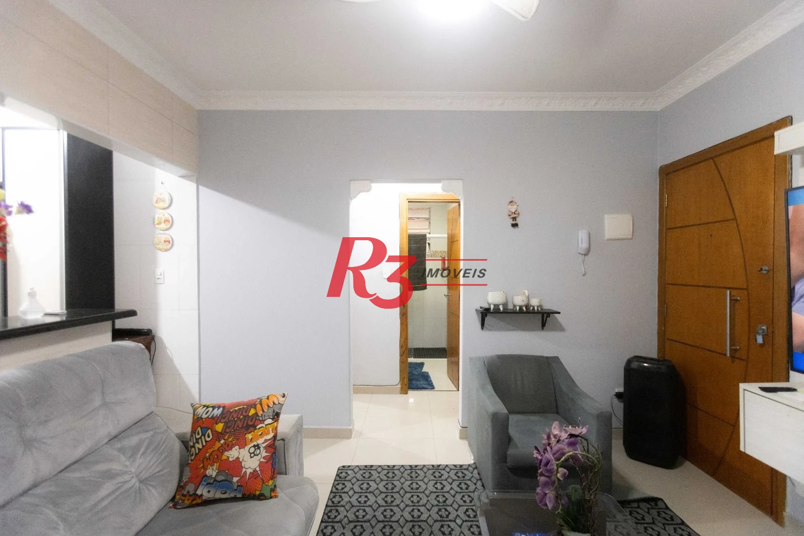 Apartamento com 2 dormitórios à venda, 70 m² por R$ 530.000,00 - Marapé - Santos/SP