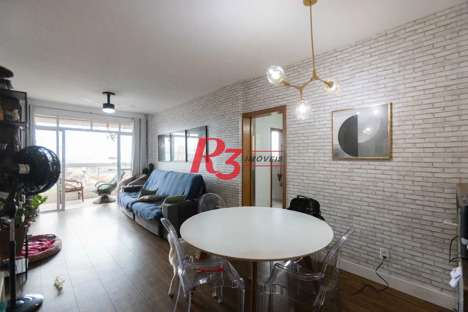 Apartamento com 2 dormitórios à venda, 90 m² por R$ 700.000,00 - Embaré - Santos/SP