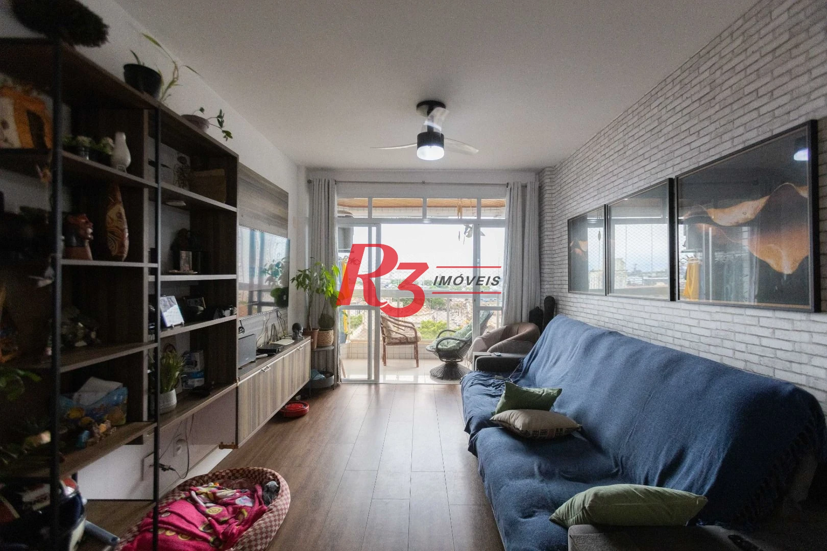 Apartamento com 2 dormitórios à venda, 90 m² por R$ 700.000,00 - Embaré - Santos/SP
