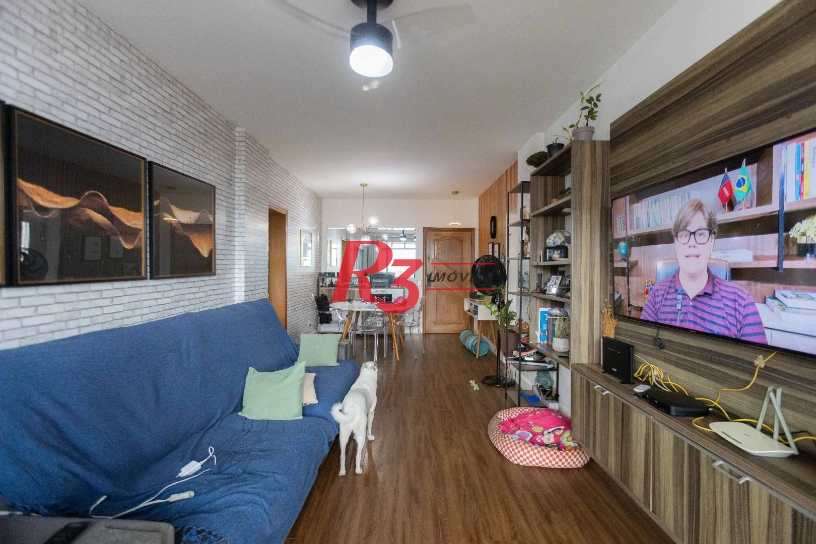 Apartamento com 2 dormitórios à venda, 90 m² por R$ 700.000,00 - Embaré - Santos/SP