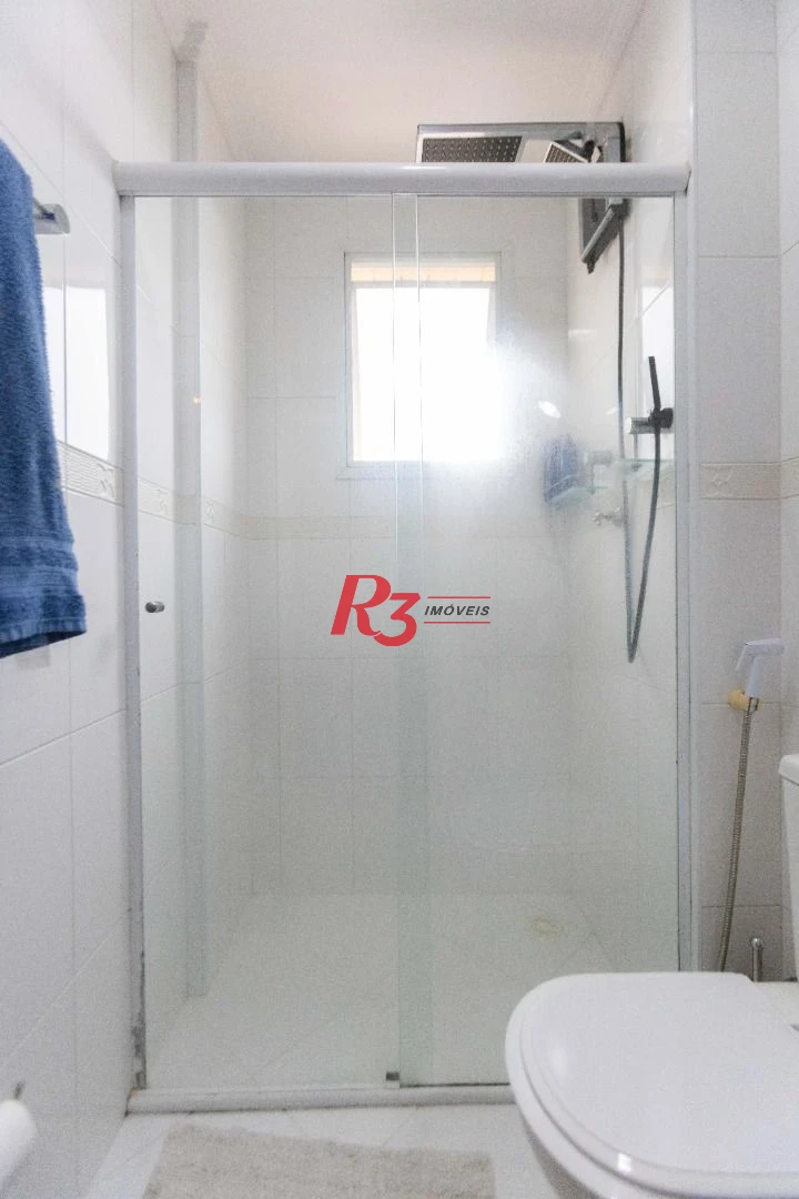 Apartamento com 2 dormitórios à venda, 90 m² por R$ 700.000,00 - Embaré - Santos/SP