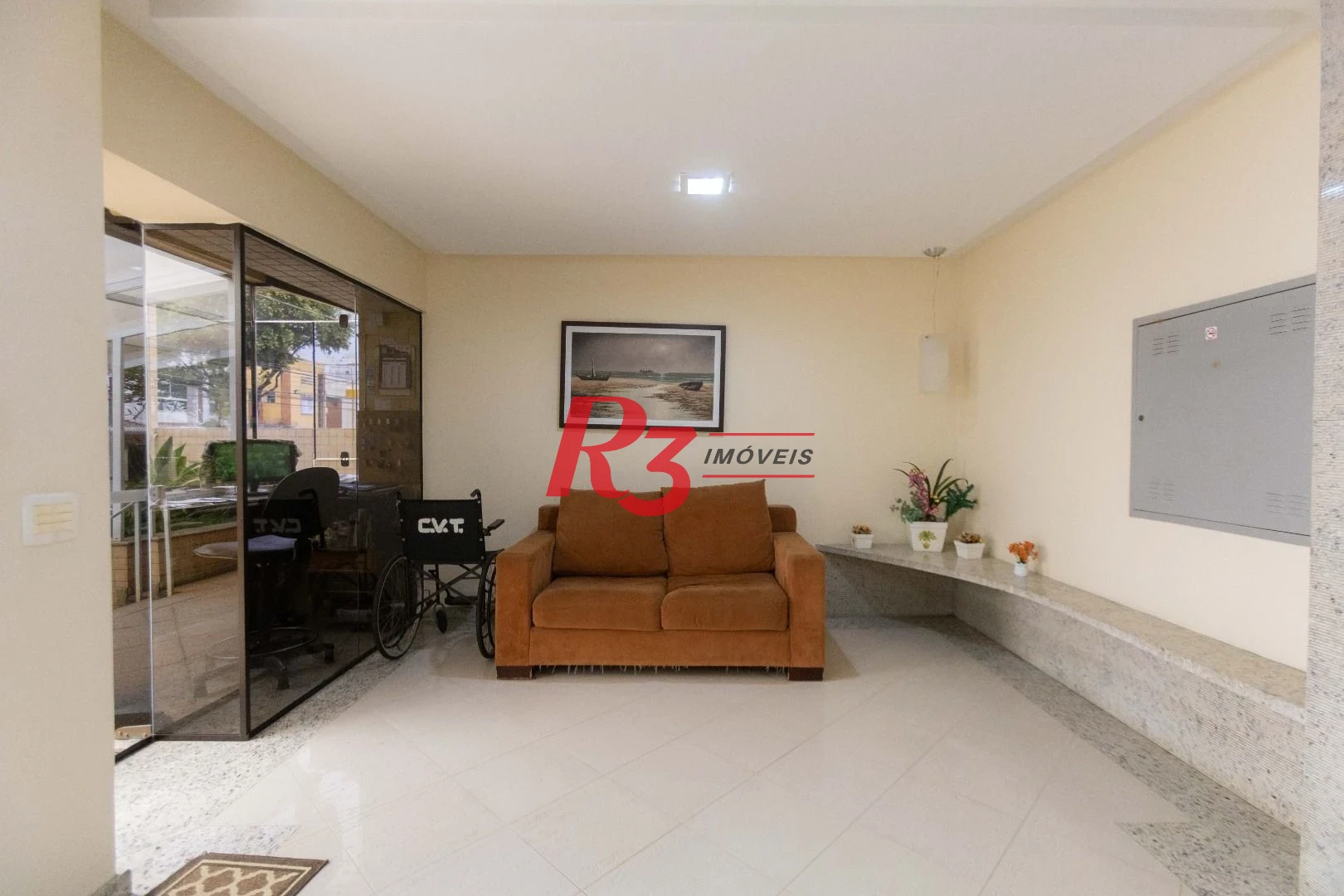 Apartamento com 2 dormitórios à venda, 90 m² por R$ 700.000,00 - Embaré - Santos/SP