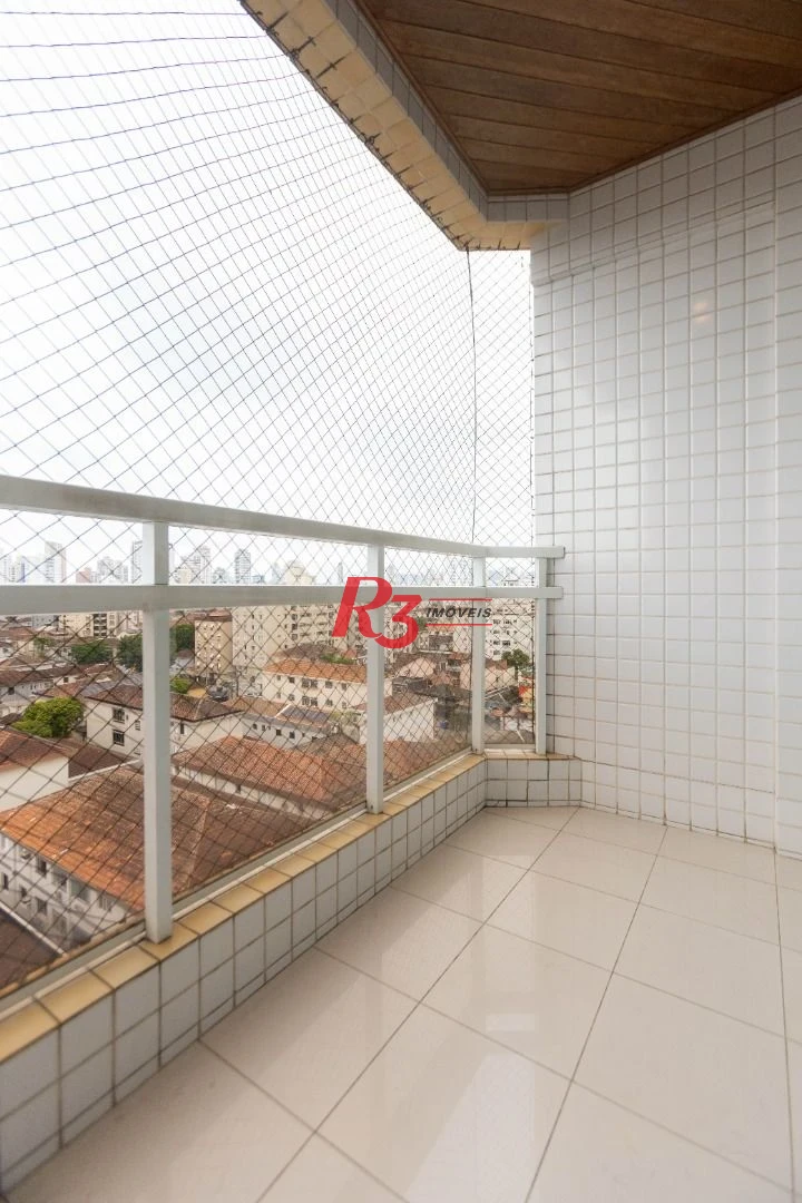 Apartamento com 2 dormitórios à venda, 90 m² por R$ 700.000,00 - Embaré - Santos/SP