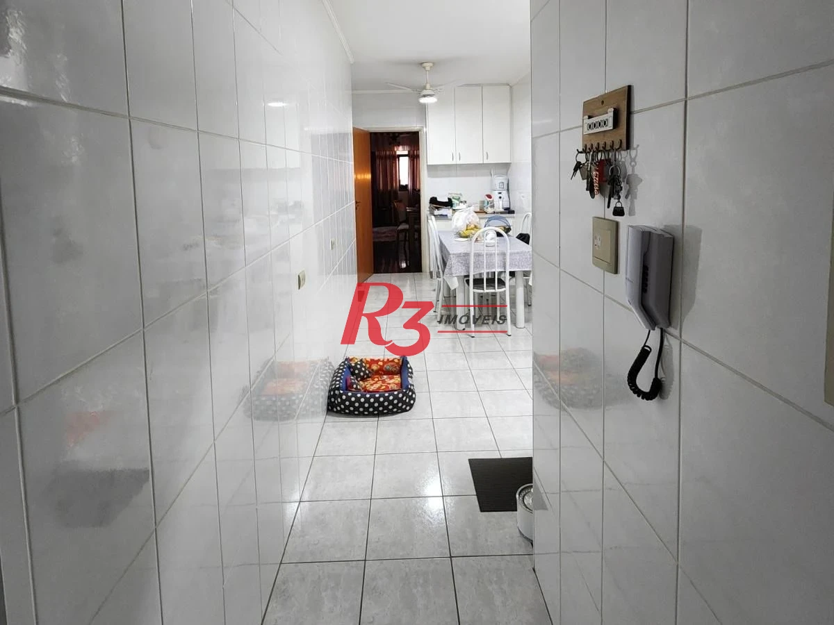 Apartamento com 2 dormitórios para alugar, 86 m² por R$ 5.900,00/mês - Ponta da Praia - Santos/SP