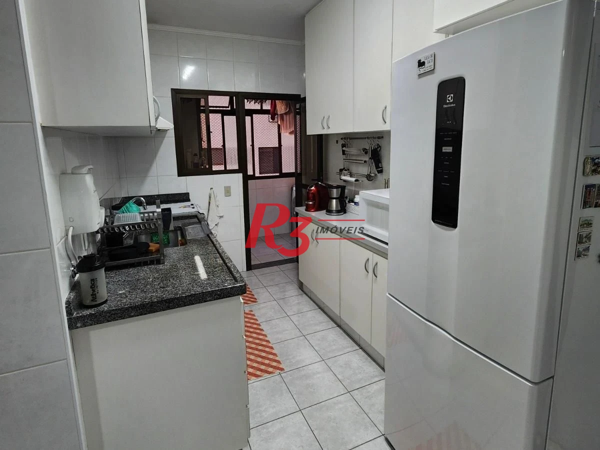 Apartamento com 2 dormitórios para alugar, 86 m² por R$ 5.900,00/mês - Ponta da Praia - Santos/SP