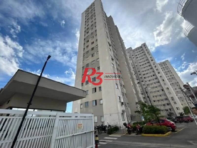 Apartamento com 2 dormitórios à venda, 45 m² por R$ 301.000,00 - Castelo - Santos/SP