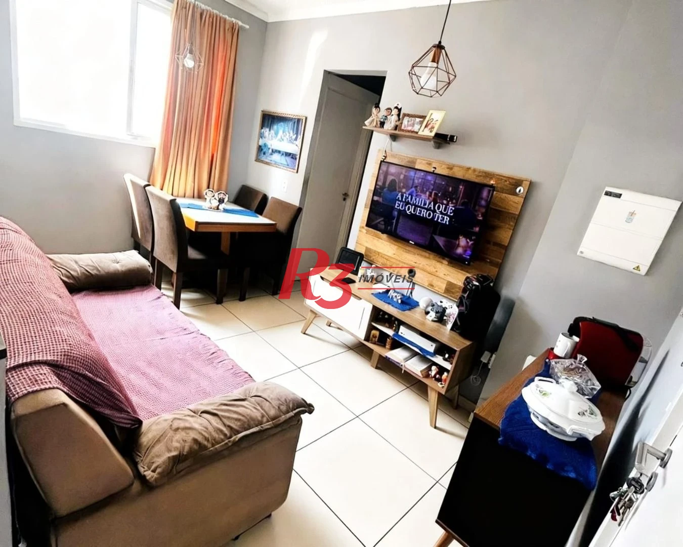 Apartamento com 2 dormitórios à venda, 45 m² por R$ 301.000,00 - Castelo - Santos/SP