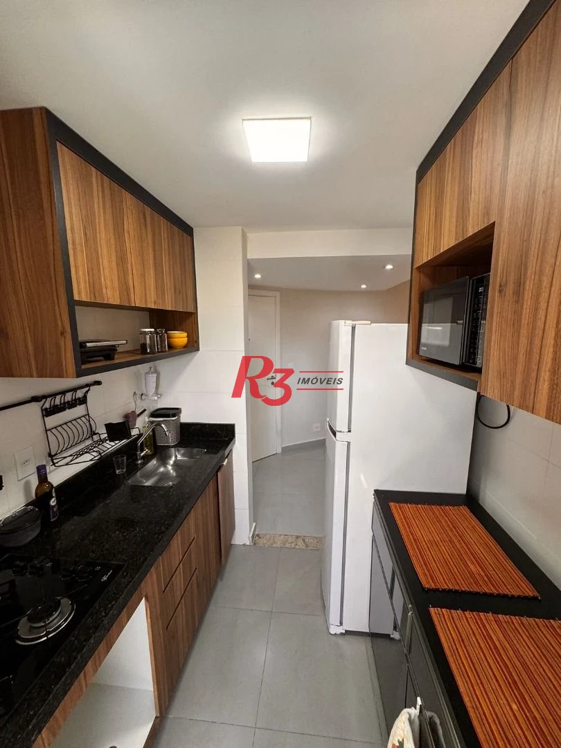 Apartamento com 1 dormitório à venda, 42 m² por R$ 440.000,00 - Marapé - Santos/SP