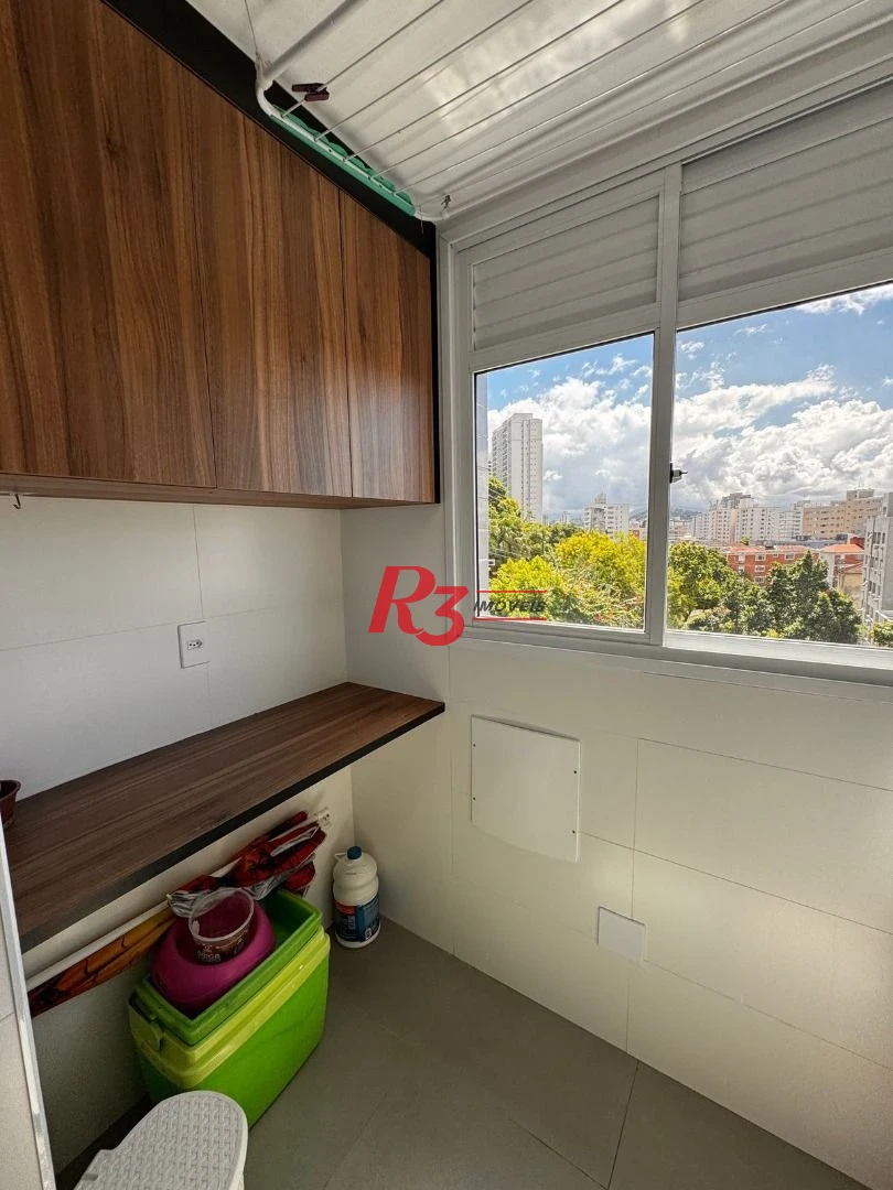 Apartamento com 1 dormitório à venda, 42 m² por R$ 440.000,00 - Marapé - Santos/SP