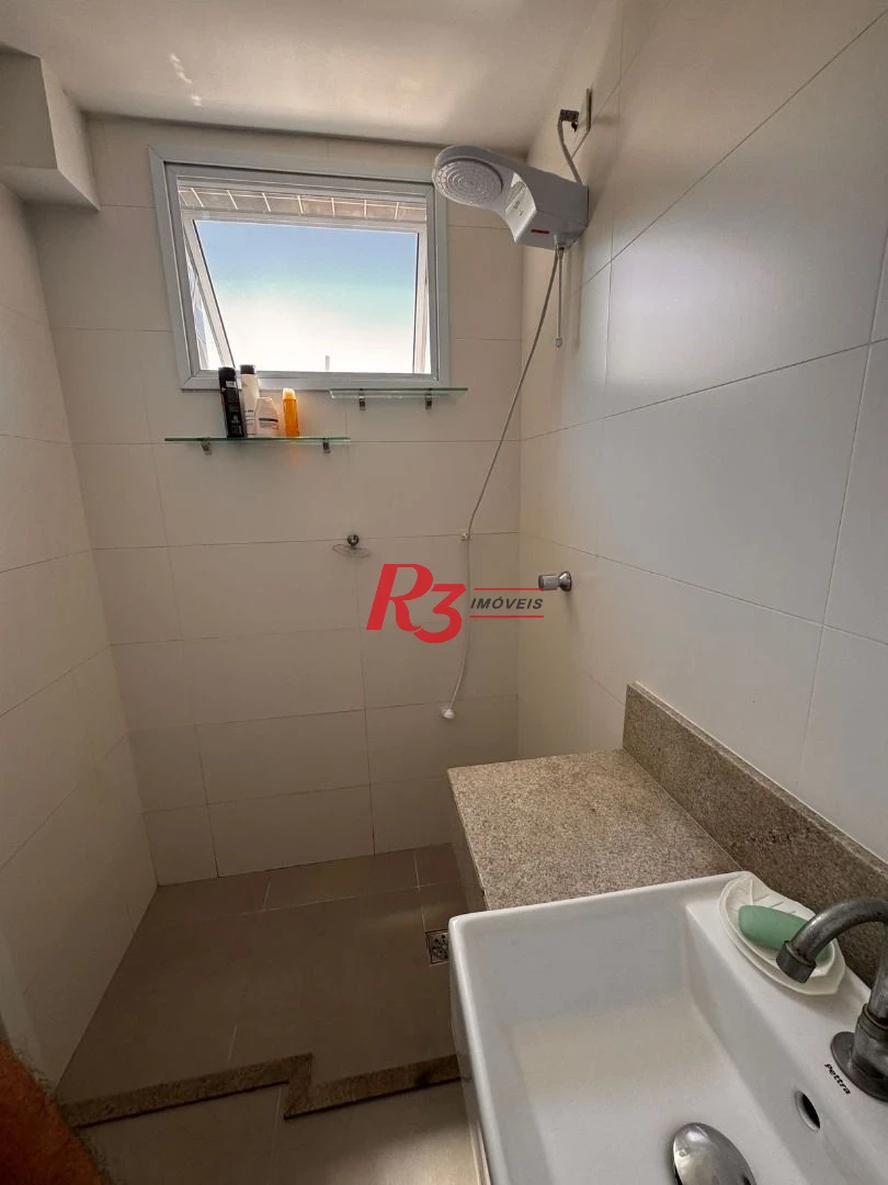 Apartamento com 1 dormitório à venda, 42 m² por R$ 440.000,00 - Marapé - Santos/SP