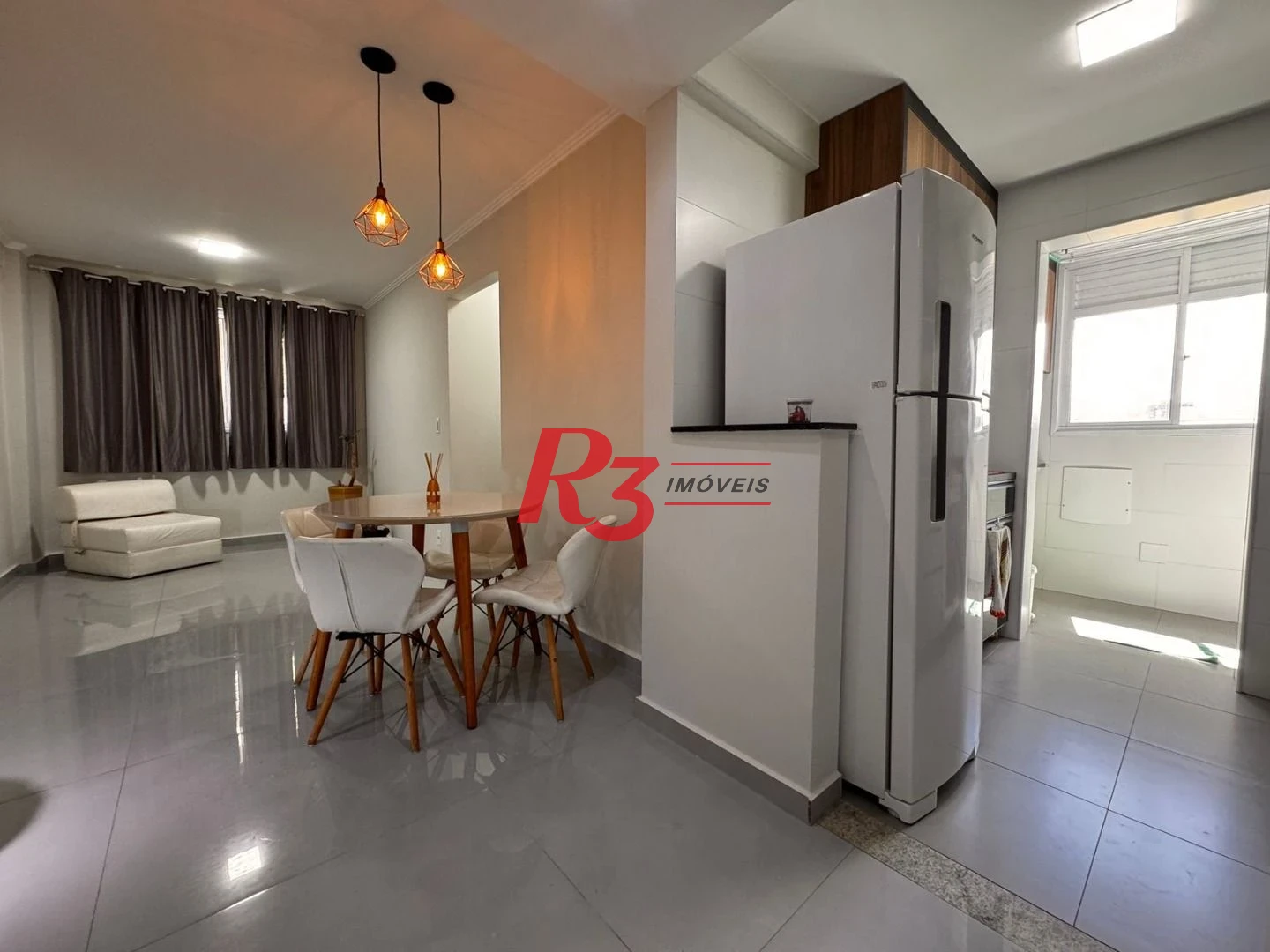 Apartamento com 1 dormitório à venda, 42 m² por R$ 440.000,00 - Marapé - Santos/SP