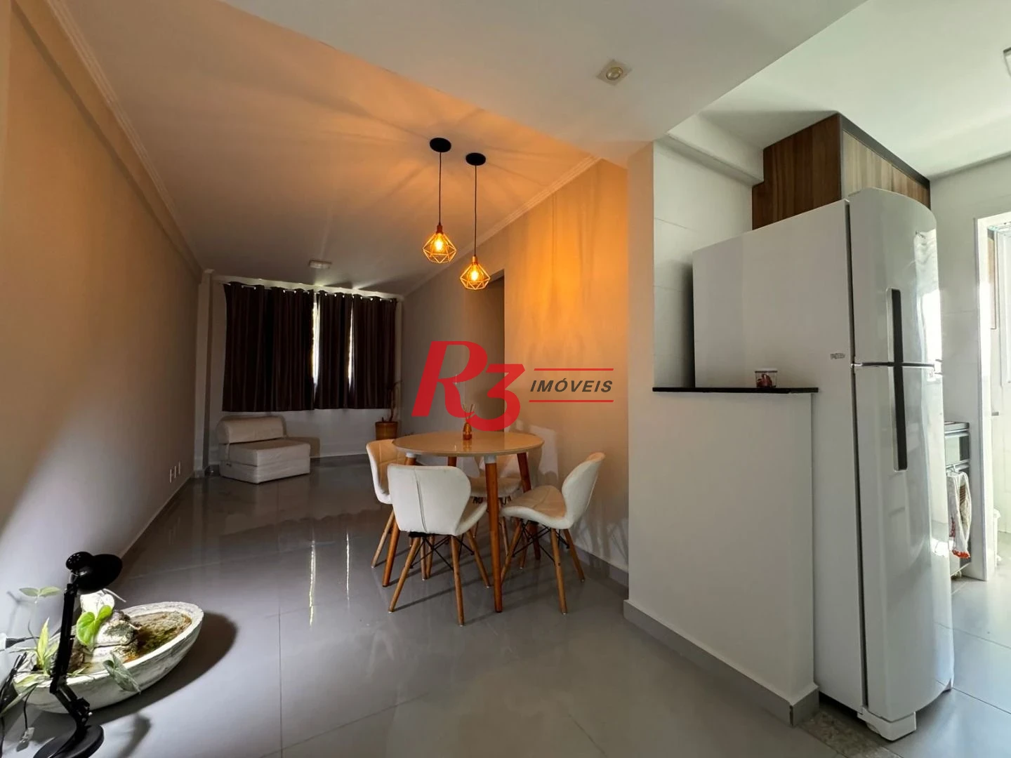 Apartamento com 1 dormitório à venda, 42 m² por R$ 440.000,00 - Marapé - Santos/SP